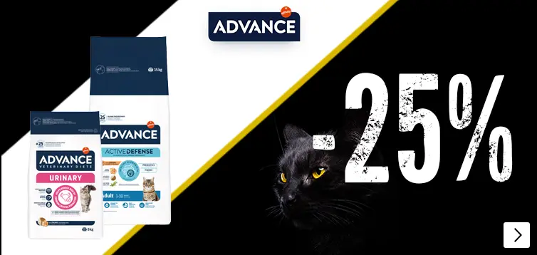 advance 25% korting CAT